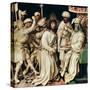 Pilate Washing His Hands, Left Panel from a Triptych, 1496-Hans Holbein the Elder-Stretched Canvas