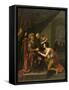 Pilate Washing His Hands (Oil on Panel)-Jan van Bijlert or Bylert-Framed Stretched Canvas