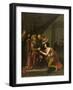 Pilate Washing His Hands (Oil on Panel)-Jan van Bijlert or Bylert-Framed Giclee Print