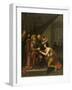 Pilate Washing His Hands (Oil on Panel)-Jan van Bijlert or Bylert-Framed Giclee Print