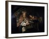 Pilate Washing His Hands-Matthias Stom-Framed Giclee Print