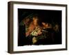 Pilate Washing His Hands-Matthias Stomer-Framed Giclee Print