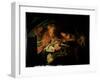 Pilate Washing His Hands-Matthias Stomer-Framed Giclee Print