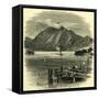 Pilatus Lake of Lucerne Switzerland-null-Framed Stretched Canvas