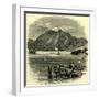 Pilatus Lake of Lucerne Switzerland-null-Framed Giclee Print