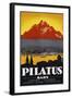 Pilatus Poster-null-Framed Giclee Print