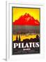 Pilatus-null-Framed Art Print