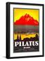 Pilatus-null-Framed Art Print