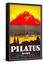 Pilatus-null-Framed Stretched Canvas