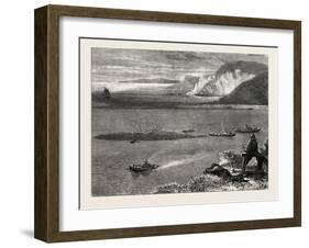 Pilchard Fishing Off the Lizard, UK-null-Framed Giclee Print