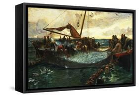 Pilchards-Charles Napier Hemy-Framed Stretched Canvas