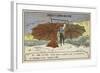 Pilcher Testing a Glider, England, 1899-null-Framed Giclee Print