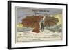 Pilcher Testing a Glider, England, 1899-null-Framed Giclee Print