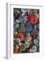 Pile of antique buttons-Mallorie Ostrowitz-Framed Photographic Print