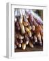 Pile of White Asparagus, Clos Des Iles, Le Brusc, Cote d'Azur, Var, France-Per Karlsson-Framed Photographic Print