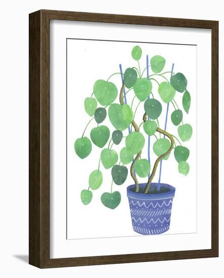 Pilea Plant-Elizabeth Rider-Framed Giclee Print