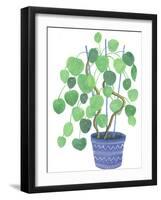 Pilea Plant-Elizabeth Rider-Framed Giclee Print