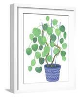 Pilea Plant-Elizabeth Rider-Framed Giclee Print