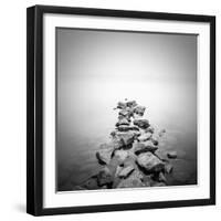 Piled Rocks-null-Framed Photographic Print