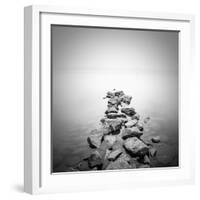 Piled Rocks-null-Framed Photographic Print