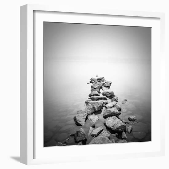 Piled Rocks-null-Framed Photographic Print