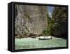 Pileh Cove, Phi Phi Lay Island, Thailand, Southeast Asia-Sergio Pitamitz-Framed Stretched Canvas