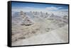 Piles of Salt on the Surface of the Salar De Uyuni Salt Lake, Bolivia-zanskar-Framed Stretched Canvas