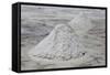 Piles of Salt on the Surface of the Salar De Uyuni Salt Lake, Bolivia-zanskar-Framed Stretched Canvas