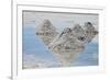 Piles of Salt on the Surface of the Salar De Uyuni Salt Lake, Bolivia-zanskar-Framed Photographic Print