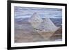 Piles of Salt on the Surface of the Salar De Uyuni Salt Lake, Bolivia-zanskar-Framed Photographic Print