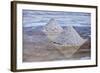 Piles of Salt on the Surface of the Salar De Uyuni Salt Lake, Bolivia-zanskar-Framed Photographic Print