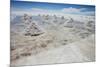 Piles of Salt on the Surface of the Salar De Uyuni Salt Lake, Bolivia-zanskar-Mounted Photographic Print