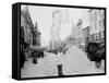 Piles of Snow on Broadway, after Storm, New York-null-Framed Stretched Canvas