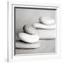 Piles of Stones BW 01-Tom Quartermaine-Framed Giclee Print