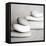 Piles of Stones BW 01-Tom Quartermaine-Framed Stretched Canvas