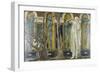 Pilgrim at the Garden of Idleness, 19th Century-Edward Burne-Jones-Framed Giclee Print