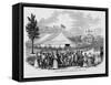 Pilgrim Celebration at Plymouth-null-Framed Stretched Canvas