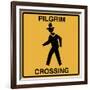 Pilgrim Crossing-Tina Lavoie-Framed Giclee Print