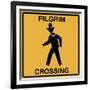 Pilgrim Crossing-Tina Lavoie-Framed Giclee Print