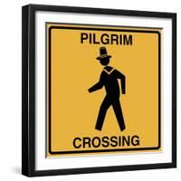 Pilgrim Crossing-Tina Lavoie-Framed Giclee Print