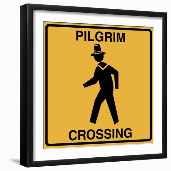 Pilgrim Crossing-Tina Lavoie-Framed Giclee Print