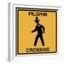 Pilgrim Crossing-Tina Lavoie-Framed Giclee Print