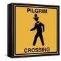 Pilgrim Crossing-Tina Lavoie-Framed Stretched Canvas