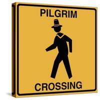 Pilgrim Crossing-Tina Lavoie-Stretched Canvas