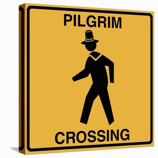 Pilgrim Crossing-Tina Lavoie-Stretched Canvas