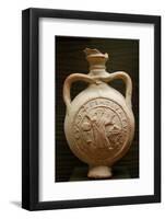 Pilgrim Flask Representing St. Menas in the Orant Pose-null-Framed Photographic Print