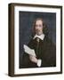 Pilgrim Leader Edward Winslow Portrait Holding a Document-null-Framed Giclee Print
