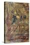 Pilgrim Monk, Miniature, Dunhuang, Chinese Civilization, 9th Century-null-Stretched Canvas