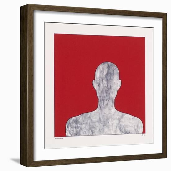 Pilgrim on Red-Alex Dunn-Framed Giclee Print