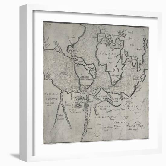 Pilgrim's Journey of the World, 1605-Joseph Hall-Framed Giclee Print